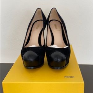 Fendi platform pumps